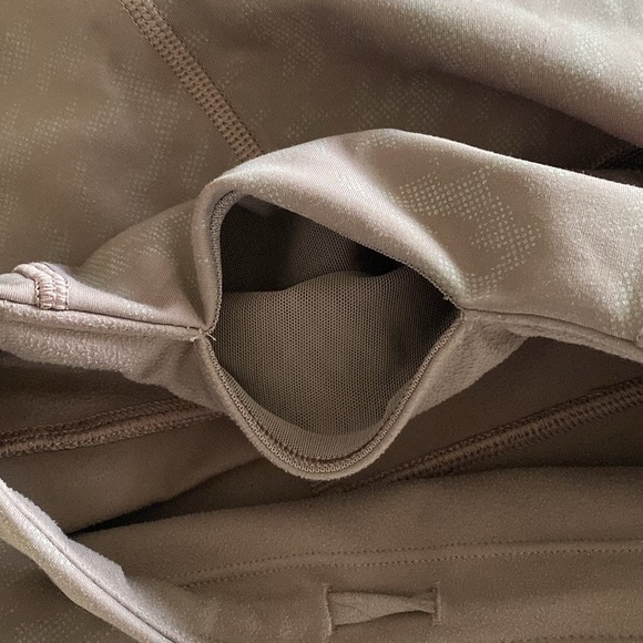 Athleta ranier printed tight women’s extra small mauve EUC - Picture 7 of 7